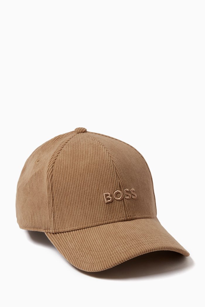 

Logo-embroidered Cap in Baby-corduroy, Neutral