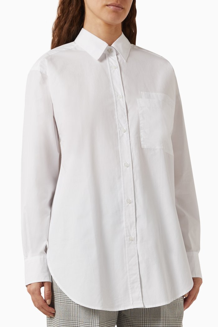 

Shirt in Cotton-poplin, White