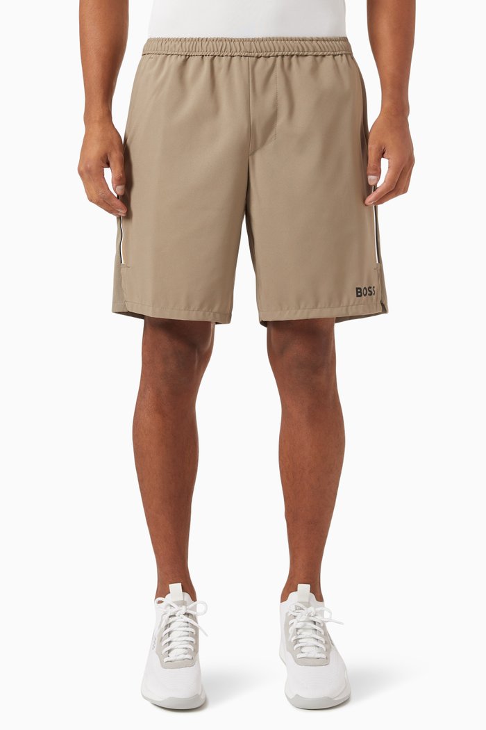 

x Matteo Berrettini Logo Shorts, Green