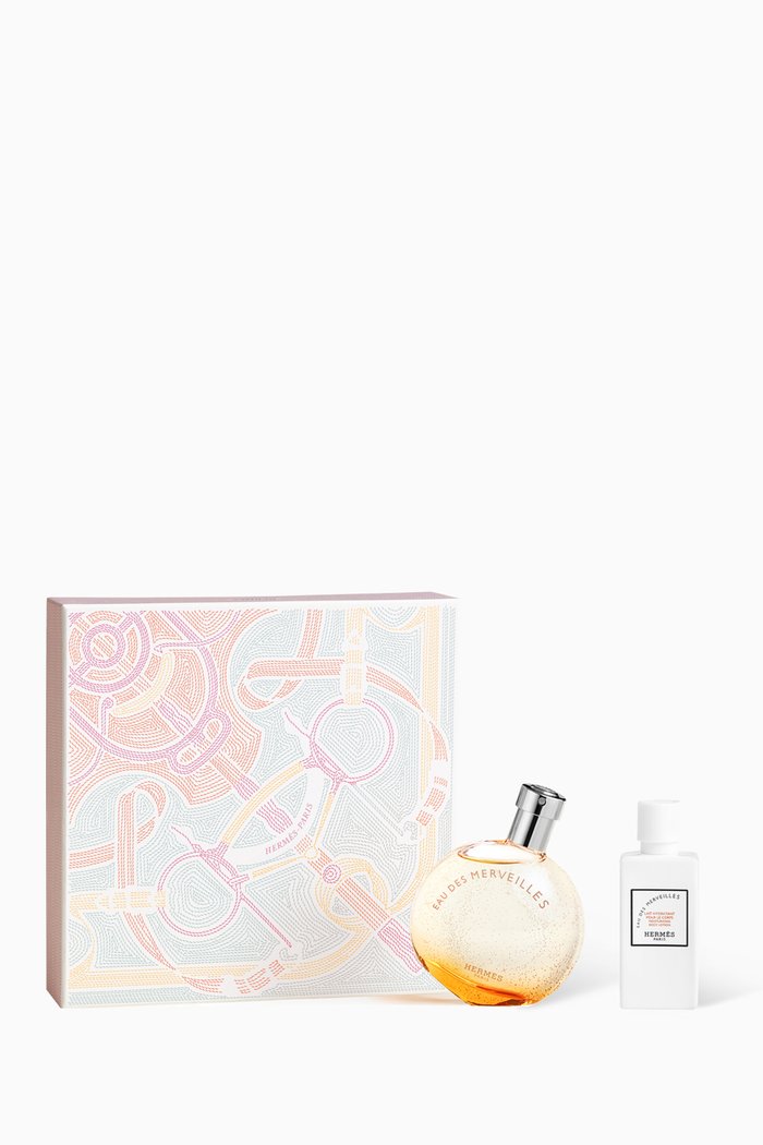 

Hermes Eau des Merveilles Eau de Toilette Gift Set, Colourless