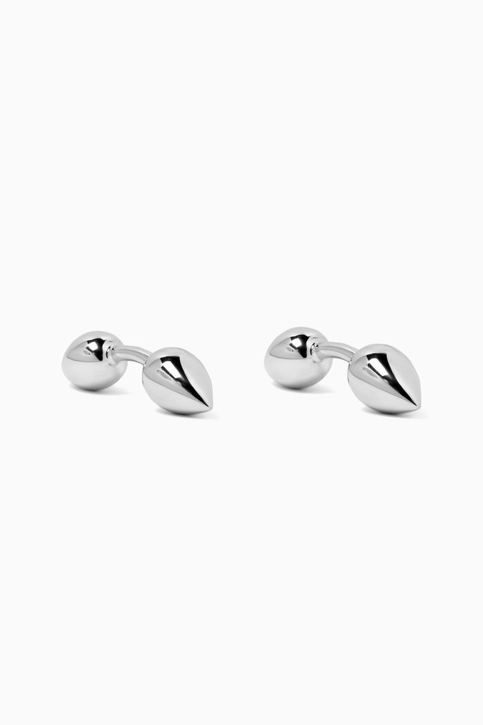 

Spear Cufflinks in Sterling Silver