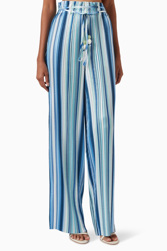 

Harriet Striped Pants, Blue
