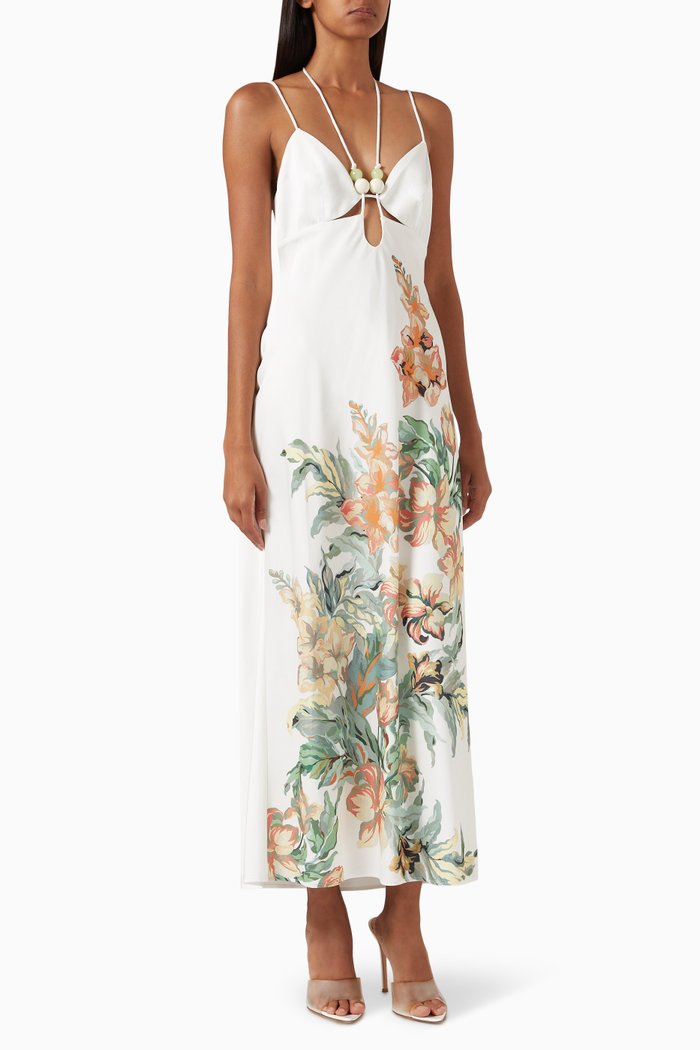 Francesca Midi Dress, Multicolour