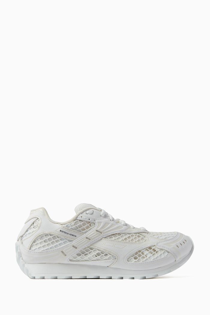 

Orbit Sneakers in Technical Fishnet, White