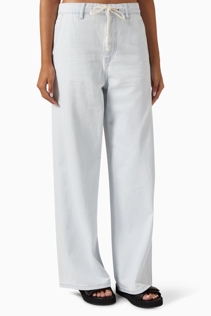 

Wide-leg 433 Jeans in Cotton-denim, Blue
