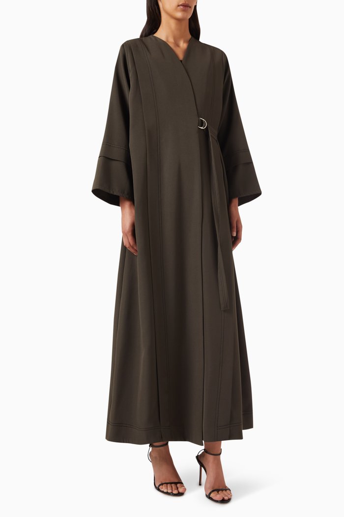 Buckle Abaya, Green
