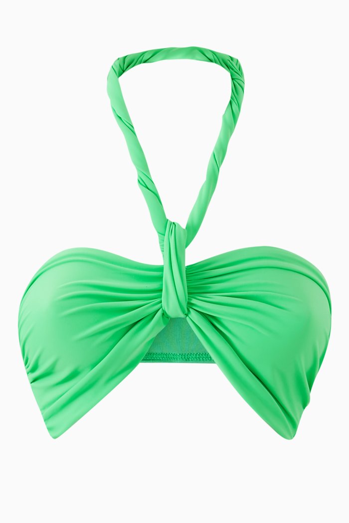 

Aisha Bikini Top, Green