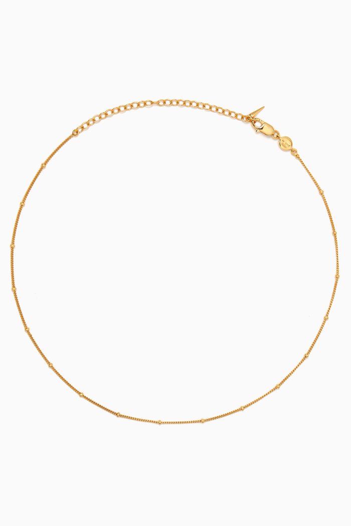 

Bobble Chain in 18kt Gold Plated Vermeil