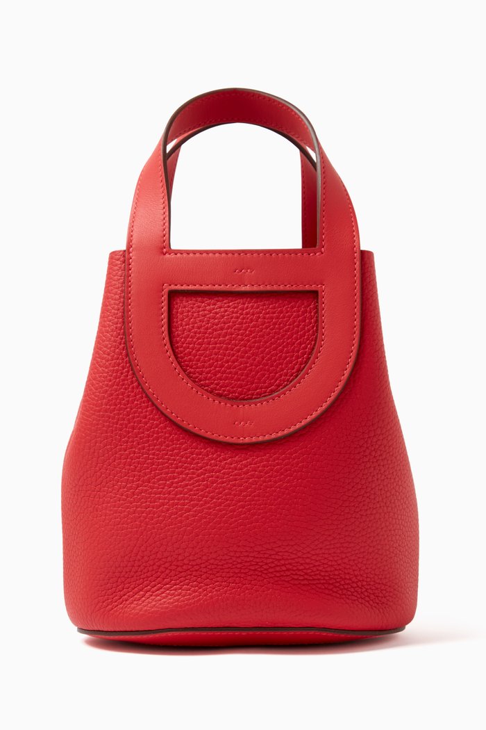 

Unused In-the-Loop 18 Bag in Clémence Leather, Red