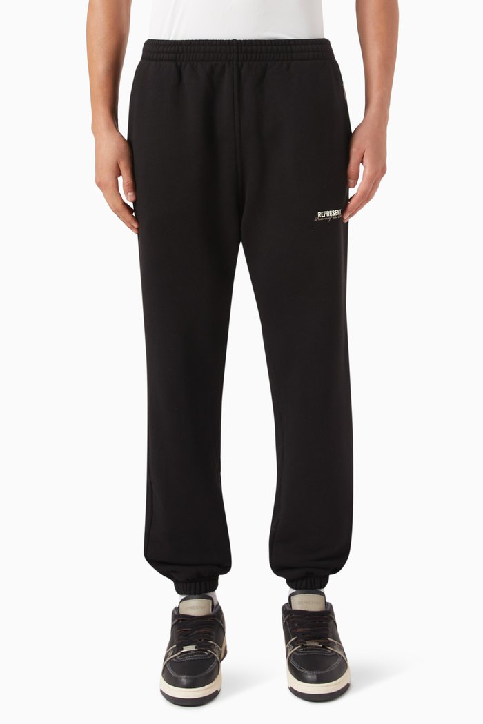 

Patron of the Club Sweatpants in Cotton, Black
