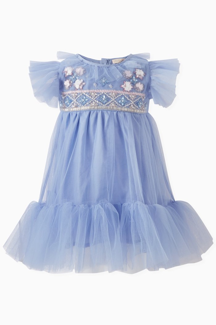 

Bebe Antoinette Dress in Tulle, Purple