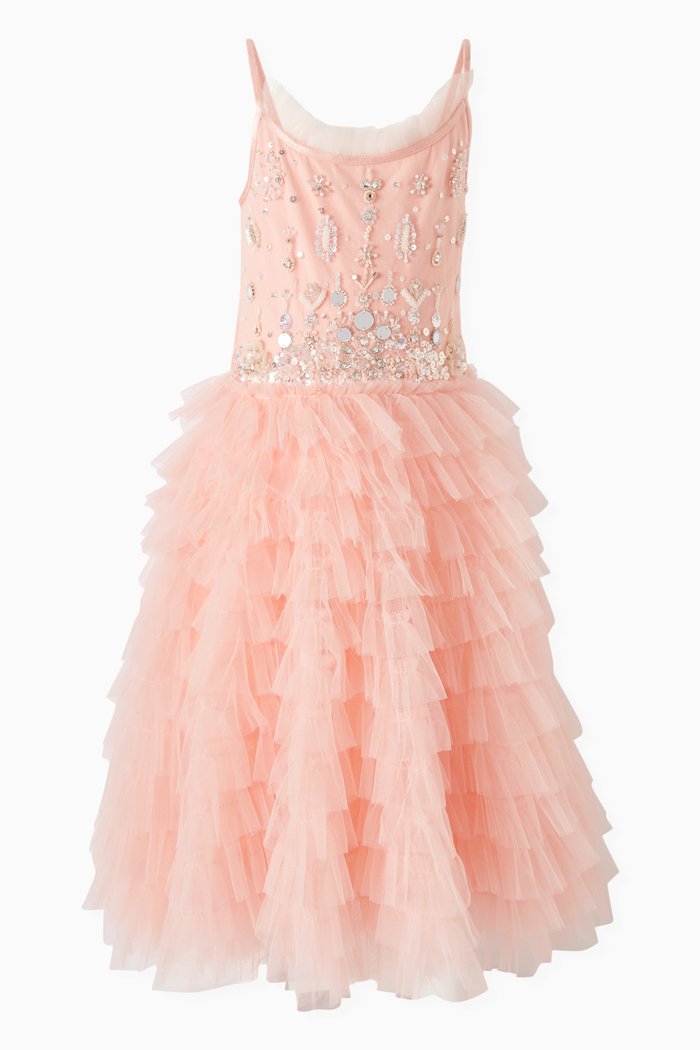 

Crystal Palace Tutu Dress in Tulle, Orange