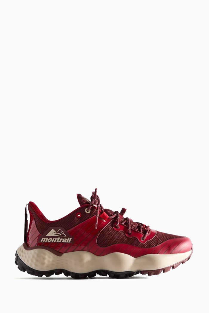 x Columbia Montrail™ Trinity™ MX Trail Hiking Shoes in Mesh, Red