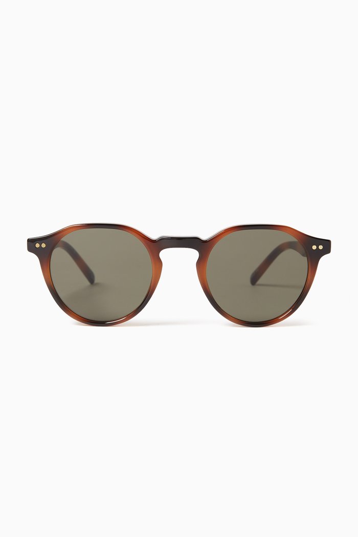 

Galavant Round Sunglasses, Brown