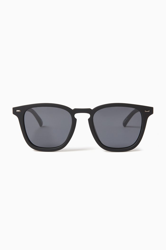 

No Biggie Frame Sunglasses, Black
