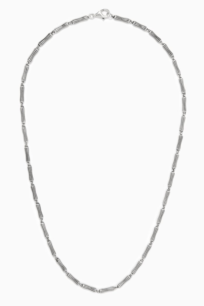 

Bamboo Necklace in Sterling Silver