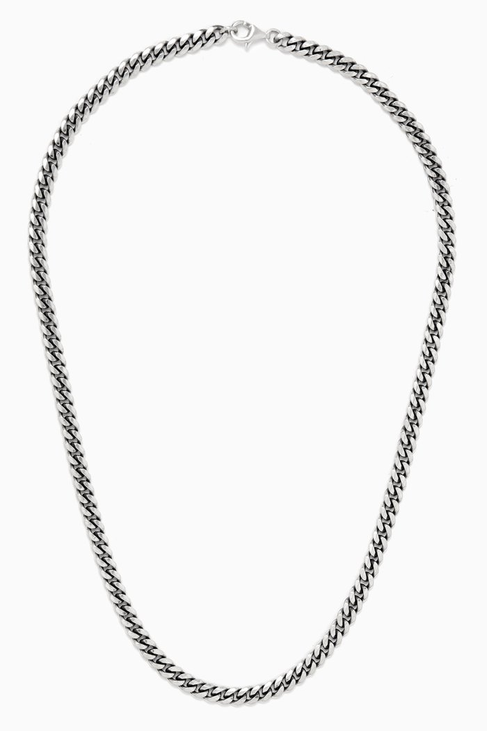 

Curb Chain in Sterling Silver