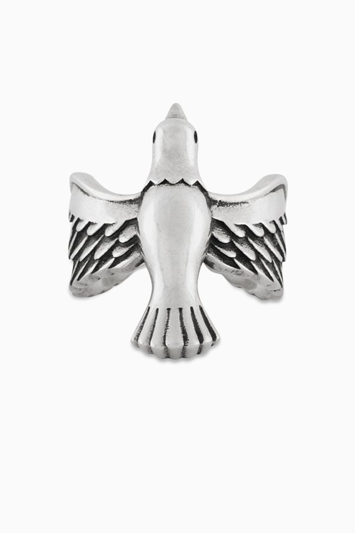 

Dove Open Ring in Sterling Silver