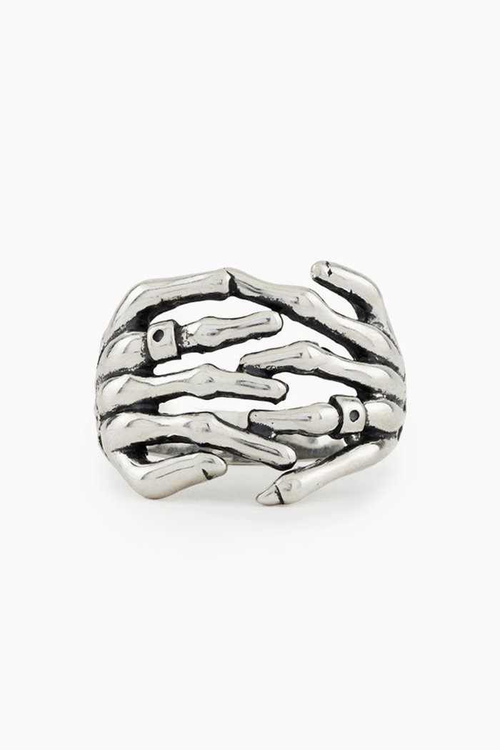 

Skeleton Hands Ring in Sterling Silver