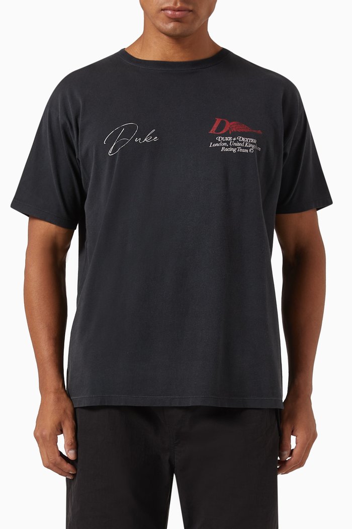 

DR1 Helmet Washed T-Shirt, Black