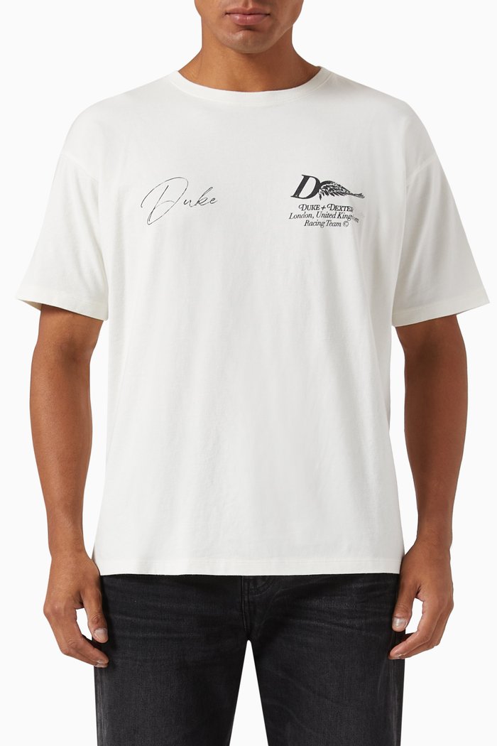 

DR1 Helmet Vintage T-Shirt, White