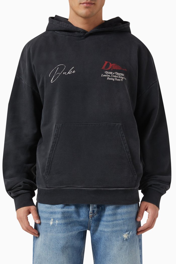 

DR1 Helmet Washed Hoodie, Black