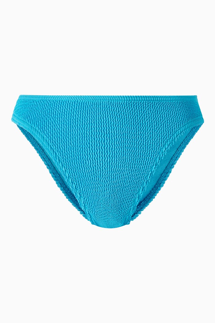 

Christy Bikini Briefs in Authentic Crinkle™ Fabric, Blue