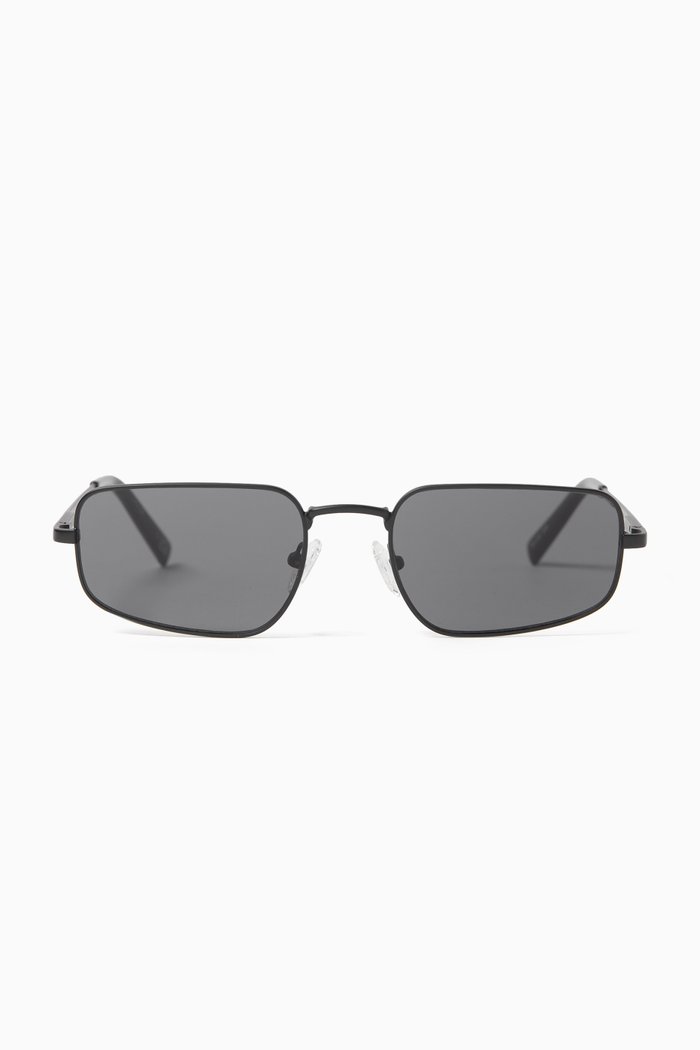 

Metagalactic Rectangle Sunglasses, Black