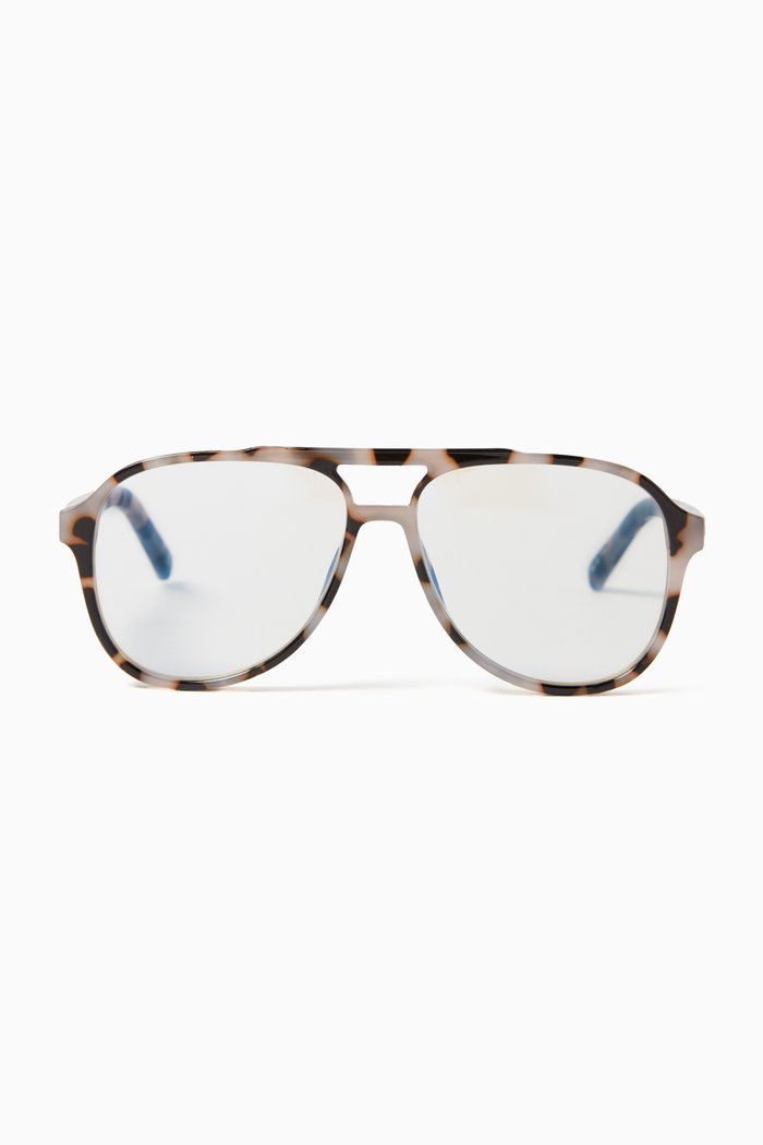 

Tragic Magic Aviator Sunglasses, Brown