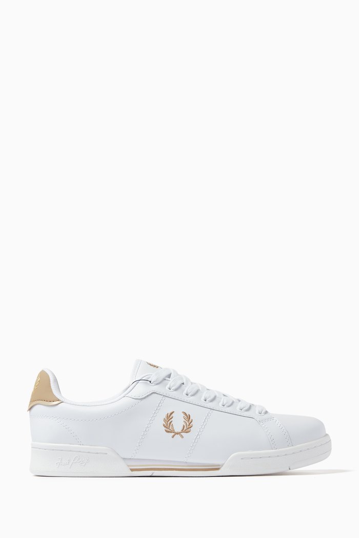 

B722 Sneakers in Leather, White
