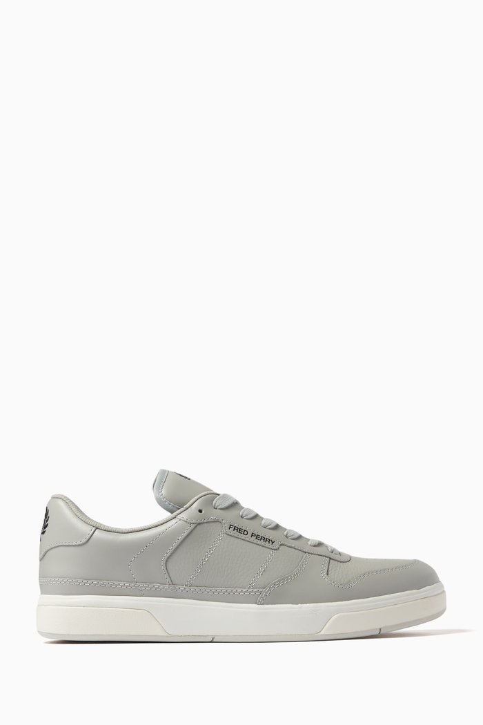 

B300 Sneakers in Leather, Grey