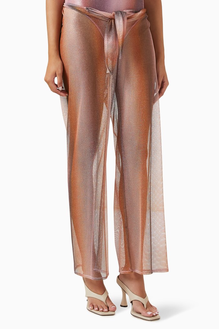 

Waverly Tie Pants, Purple