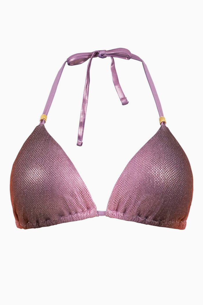 

Detail Tri Bikini Top, Purple