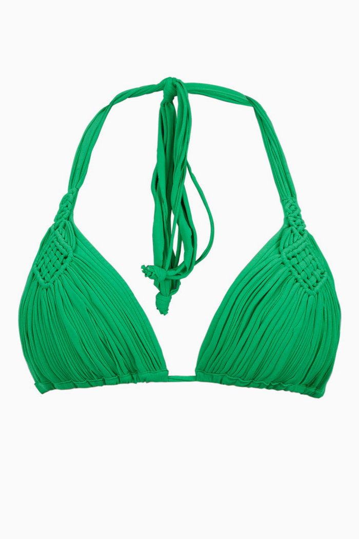 

Mila Tri Bikini Top, Green