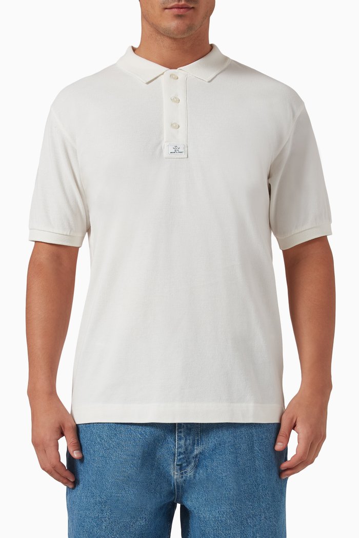 

Polo Shirt in Cotton, White