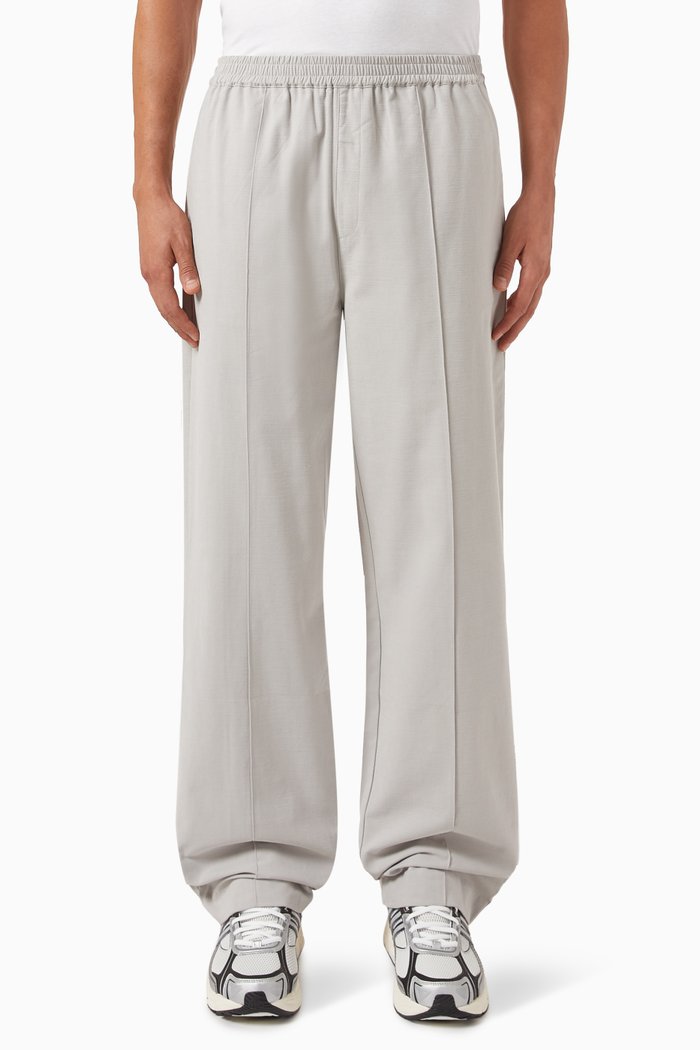 Dembe Pants in Cotton, Grey
