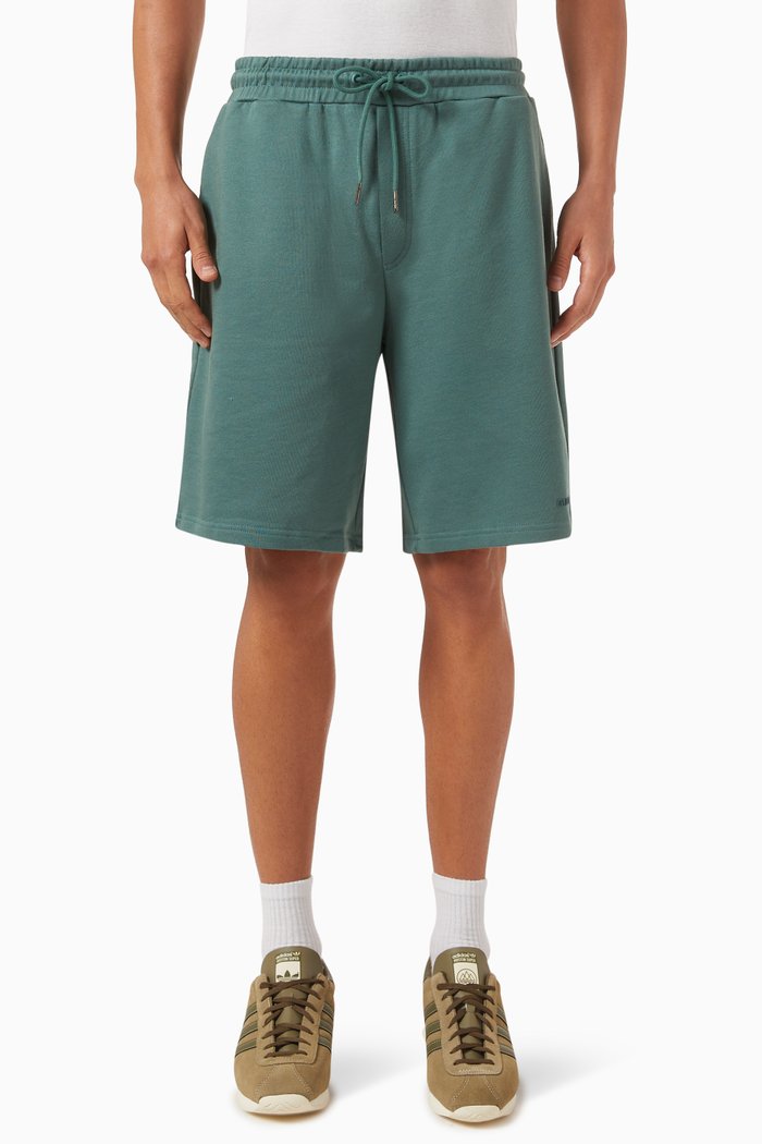 

R-type Shorts in Cotton, Green