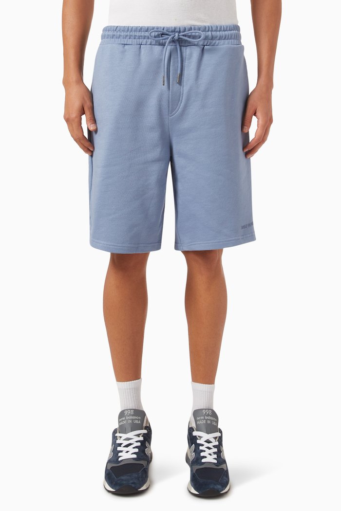

R-type Shorts in Cotton, Blue