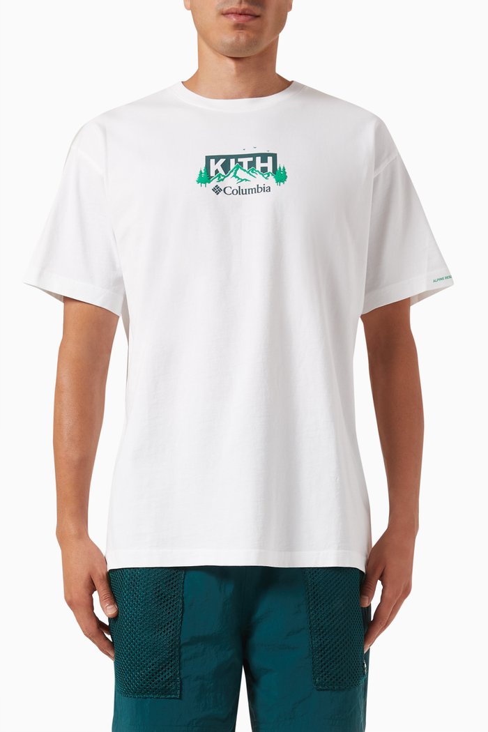 

x Columbia Landscape Classic Logo T-shirt in Cotton, Multicolour