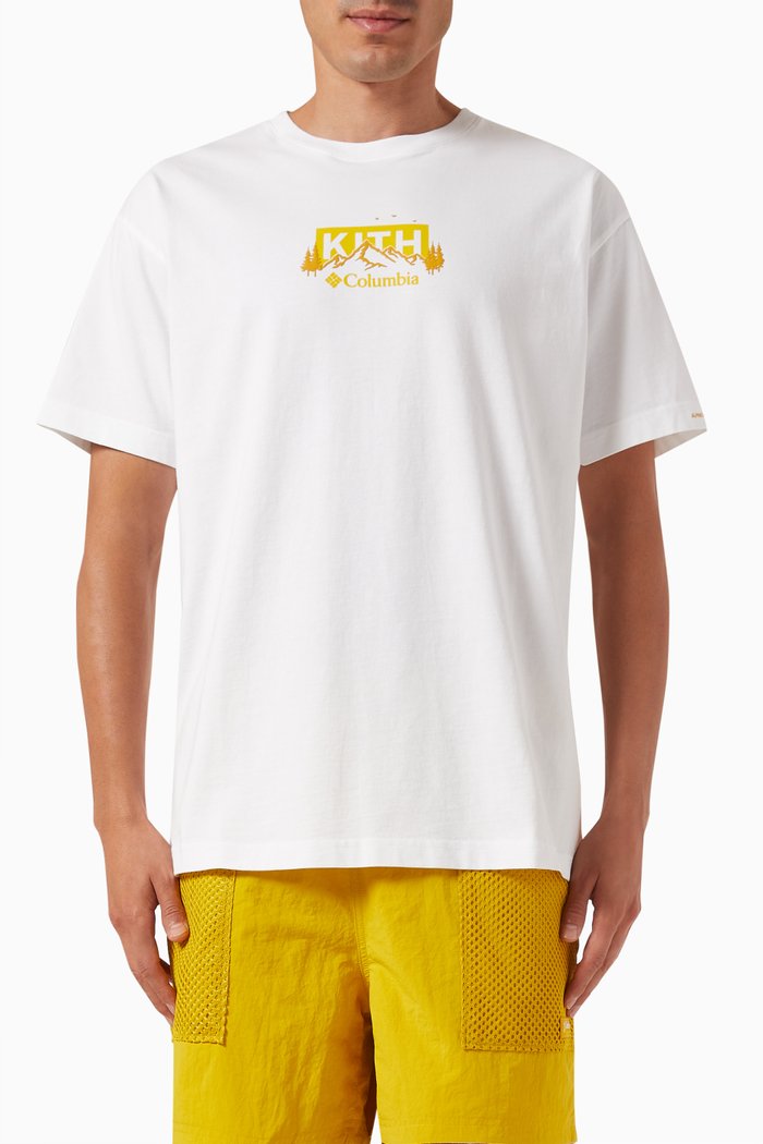 

x Columbia Landscape Classic Logo T-shirt in Cotton, Multicolour