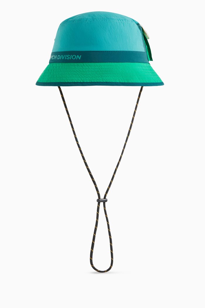 x Columbia Bagwell Utility Bucket Hat in Nylon, Green
