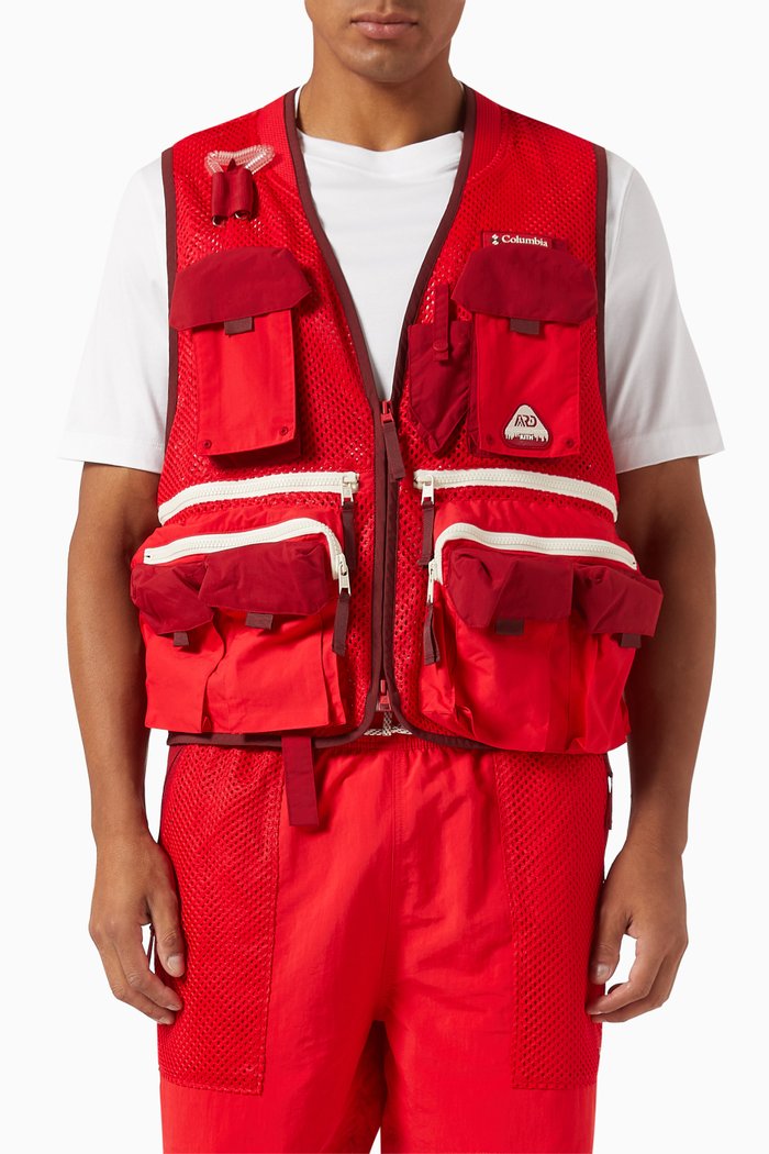 

x Columbia Utility Vest, Red