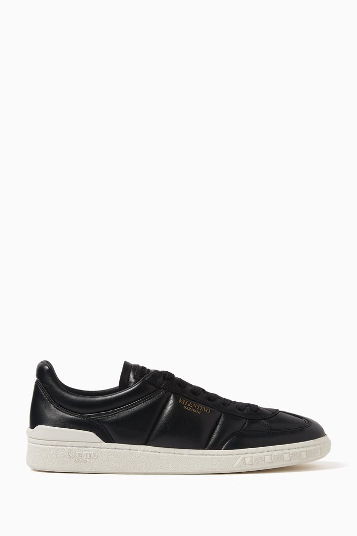 

Valentino Garavani Low-top Upvillage Sneakers in Nappa Leather, Black