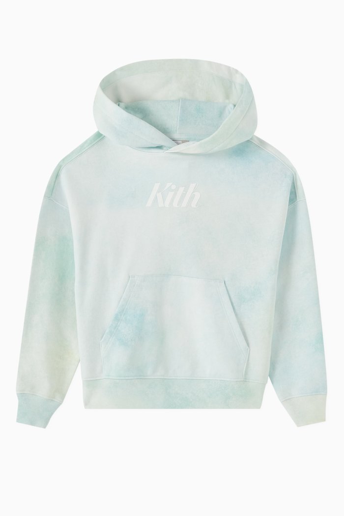 

Tie-dye Nelson Hoodie in Cotton, Blue