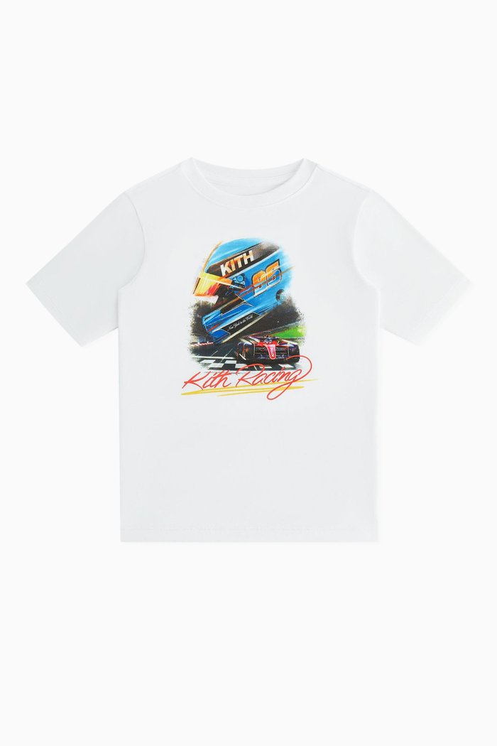

Racing T-shirt in Cotton, White