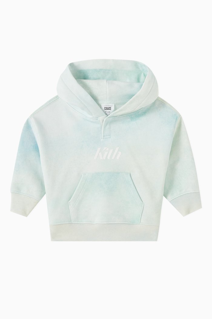 

Baby Tie-dye Nelson Hoodie in Cotton, Blue