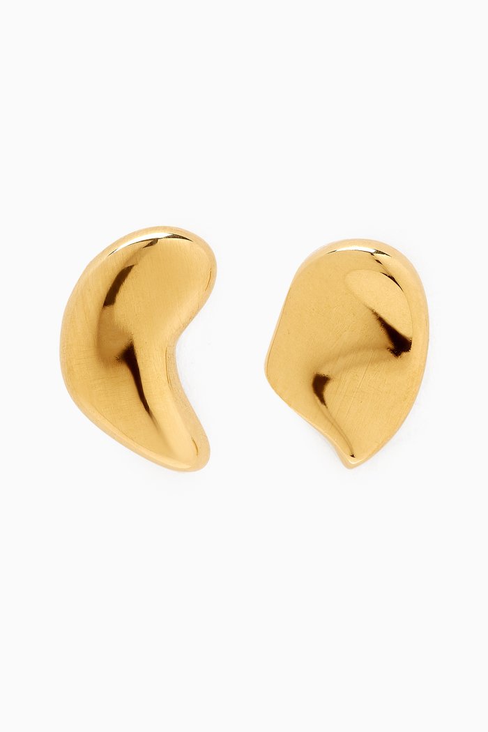 

Sum of Parts Stud Earrings in 18kt Gold Vermeil