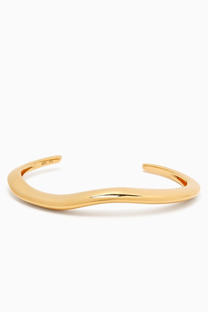 

Small Astrid Cuff in 18kt Gold Vermeil