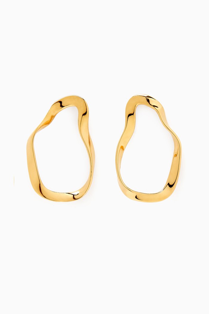 

Small Vera Earrings in 18kt Gold Vermeil