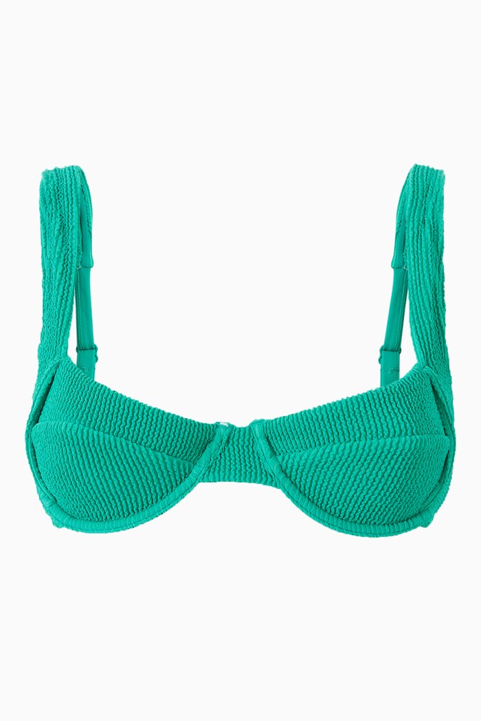 Always Fits Demi Bikini Top, Green